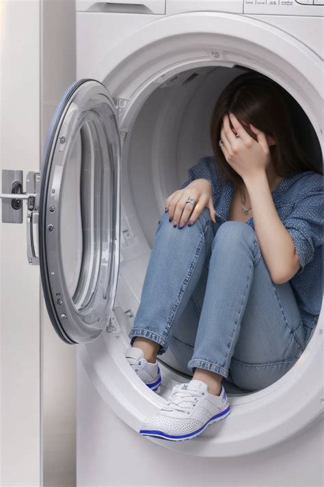 Stuck Inside Washing Machine 的图像结果