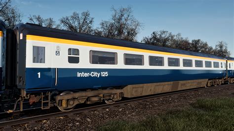 2+8 Car HST - Intercity Executive/Blue & Grey - Train Sim Community