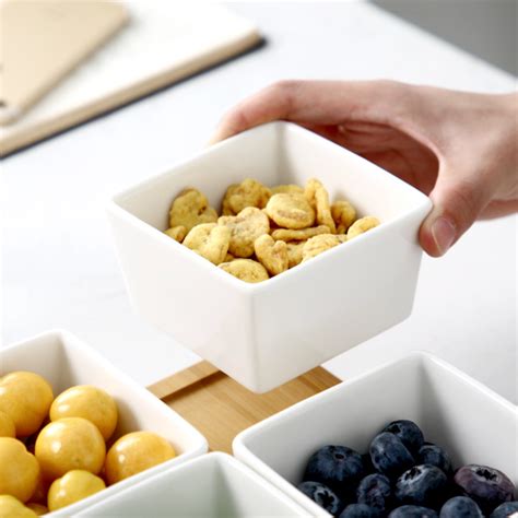 Bowl Set With Tray Online - Premium Section Bowl | Nestasia