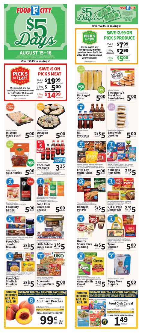 Current Circulars | Food City