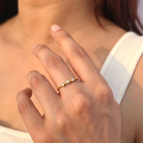 Buy Tri Flower Band | Made with BIS Hallmarked Gold | Starkle