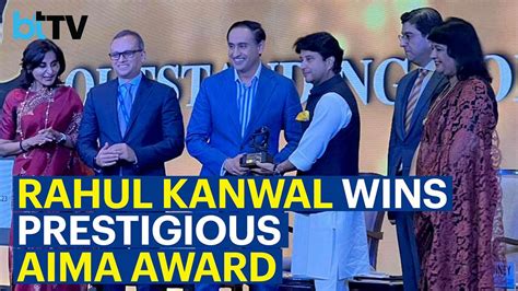 India Today‘s Rahul Kanwal Wins Outstanding Contribution To Media Award ...