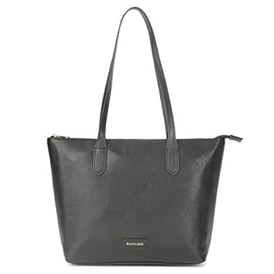 Fastrack Charcoal Black Everyday Office Tote Bag For Women : Amazon.in ...