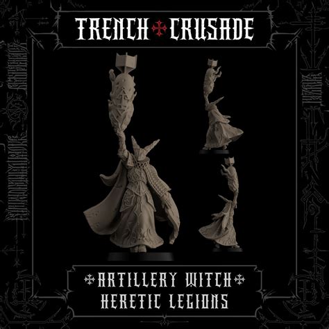 Trench Crusade Heretic Legion Artillery Witch | #4829335592