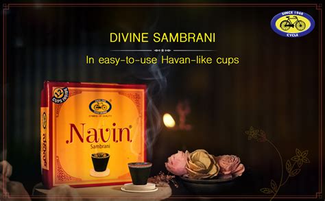 Cycle Pure Navin Sambrani Dhoop Cups for Pooja (45 pcs) | Havan Cups ...
