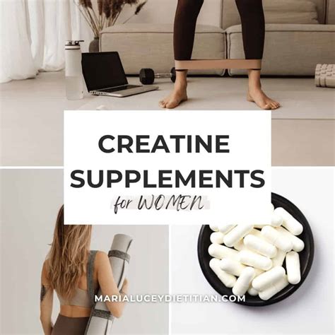 Best Creatine Supplements For Women - A Dietitians Picks — Maria Lucey Dietitian