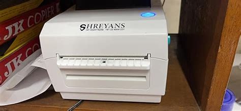 SHREYANS (CD410 4 Inch Receipt + Label Printer for Invoicing ...