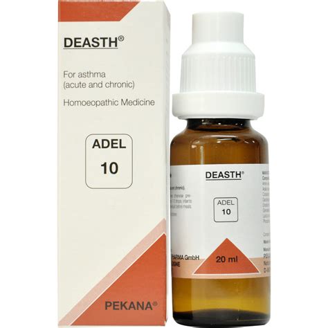 Buy Adel Pekana Adel 10 (Deasth) (20ml) From Homoeobazaar.com at 33% OFF