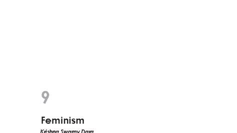 Feminism in International Relations: Key Concepts and Critiques - Studocu