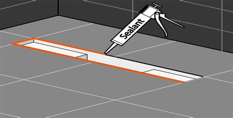 Image result for How Install Linear Drain in Walk-In Shower Non-Step