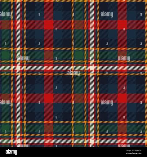 Plaid fabric tartan vector seamless pattern Stock Photo - Alamy