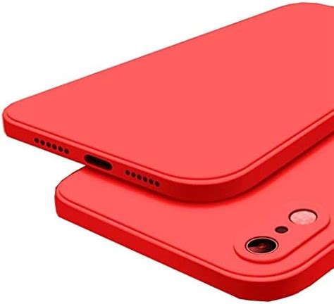 VONZEE Liquid Silicone Soft Back Cover for iPhone Xr Case, Shockproof ...