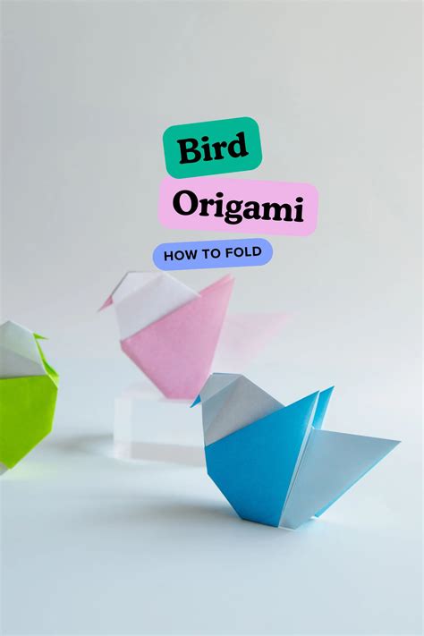 How to Fold an Easy Origami Bird - Origami OK