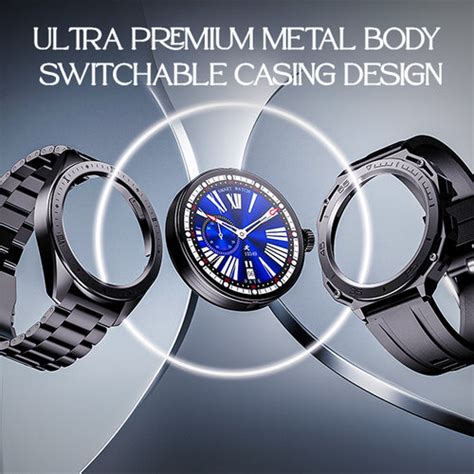 Enigma Switch 1.39" Premium Luxury Smartwatch with Over 100+ Sports ...