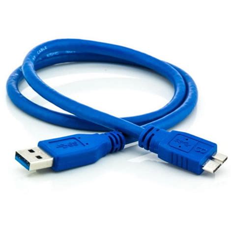 SYSTECH USB 3.0 SuperSpeed A to Micro-B Cable FOR portable external ...