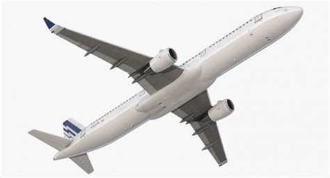 3D Airbus A321 Air France with Interior | 3D Molier International