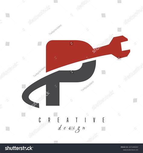 Letter P Logo Designs P Repair Stock Vector (Royalty Free) 2271444267 | Shutterstock