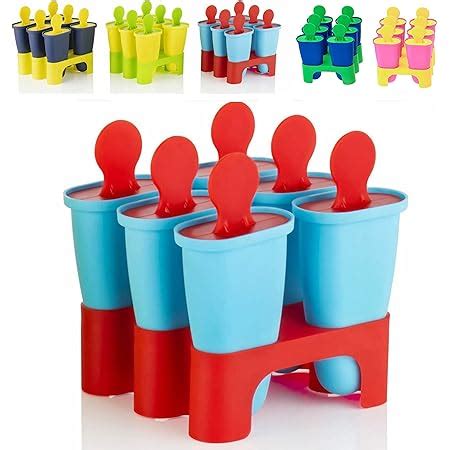 Buy HAZEL Aluminium Reusable Kulfi Mould Set of 4 | Kulfi Maker for ...