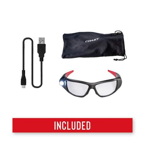SPG400 Rechargeable LED Safety Glasses with India | Ubuy