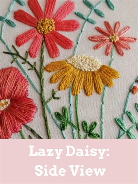 Image result for Lazy Daisy Embroidery Tutorials