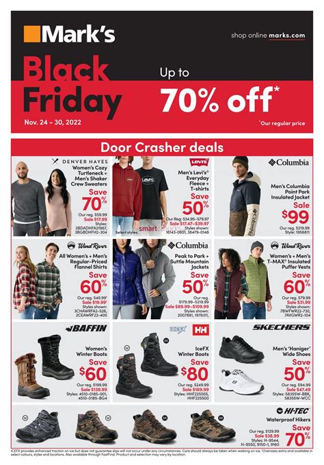Mark's Canada Black Friday Flyer November 24th - 30th - Canadian ...