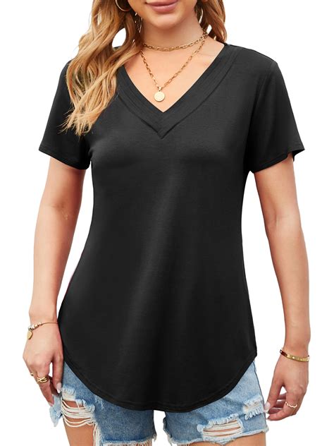 Ladies' Relaxed Jersey Short-Sleeve T-Shirt BLACK 2XL - Walmart.com