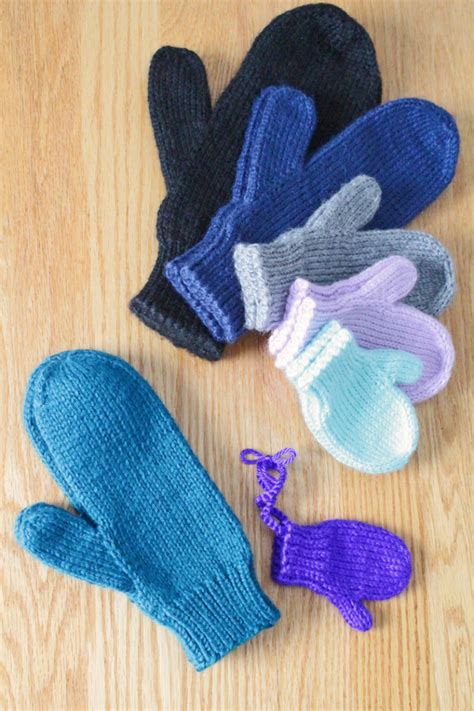 Image result for Basic Knitted Mitten Pattern