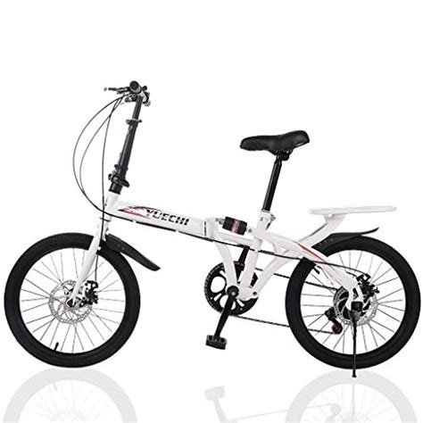 Buy LODDD Leisure 20in Alloy Wheels Road Tires Folding Bikes (US Stock ...