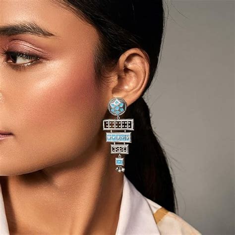 Top 15 Silver Earrings Designs From Shaya By Caratlane | South Indian ...