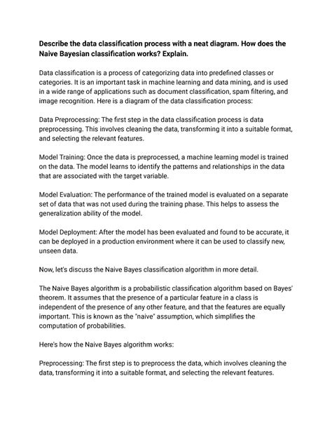 Image result for Data Classification Process Diagram