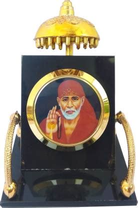 shinde exports Shirdi Saibaba car dashboard statue Decorative Showpiece ...