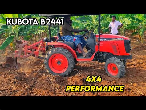 Kubota B2441 4wd Ridger performance | Proper implement settings ...