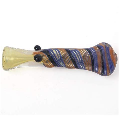 Buy Green Apple Inc 3 Inc Multicolor Dichroic Chillum - Pack of 1 ...