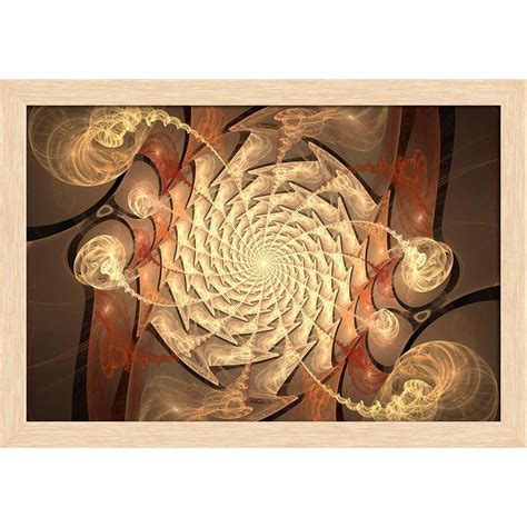 ArtzFolio Time Tunnel Abstract Science Fiction Flame Canvas Painting ...