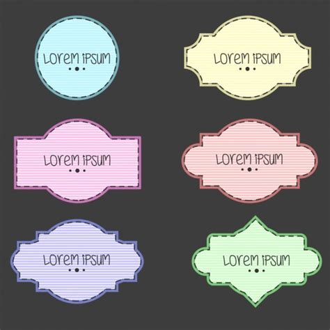 Free Labels templates to design online | Freepik