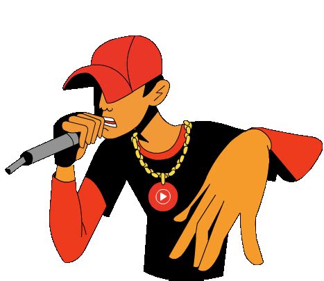 Image result for Rapping Animation