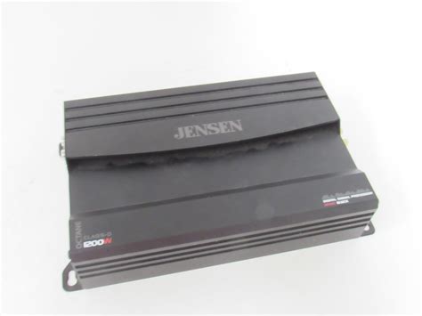 Jensen XDA91RB Class D Mono Car Audio Amplifier 1200 Watts