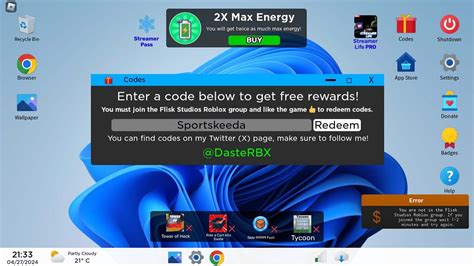 Streaming Simulator Codes 的图像结果