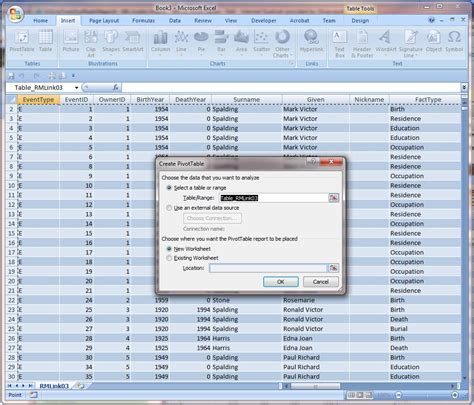 Image result for Access Database Engine PivotTable