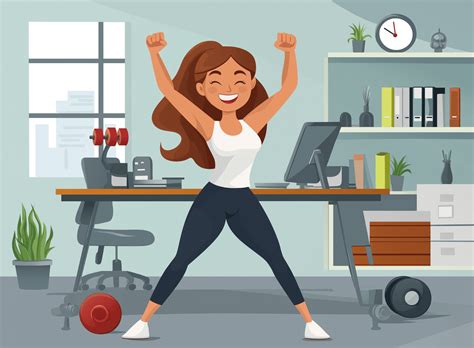 Fit im Büro: Diese 7 Übungen bringen deinen Körper in Schwung