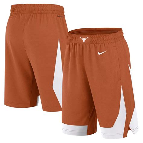 Men's Nike Texas Orange Texas Longhorns Road Replica Performance Shorts