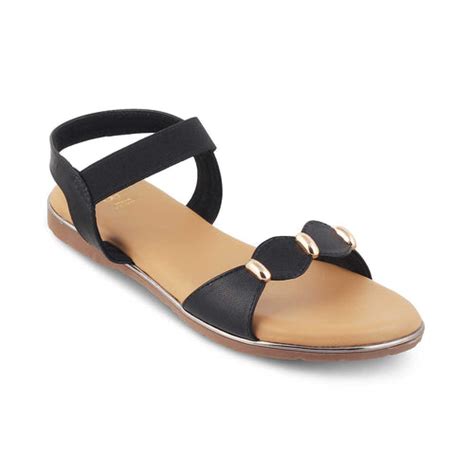 Buy Black Women's Flats - The Studflat Black | Tresmode