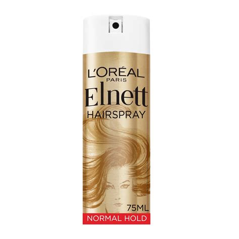 L'Oreal Elnett Normal Hold Shine Hairspray 75ml | Shampoo and ...
