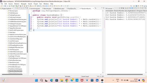 How to Create Random Numbers in an Array Java 的图像结果