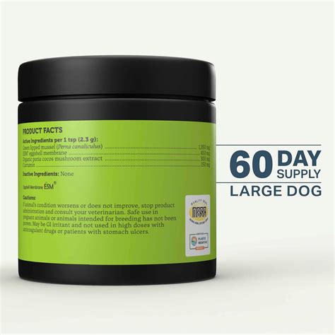 FOURLEAFROVER Hip & Joint - Joint Supplement for Dogs with Green India ...
