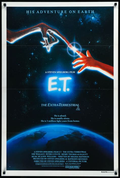 Et Movie Poster Original