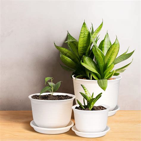 Buy 12 Inch 10 Inch 9 Inch Plant Pots, Rifny Extra Large Planters for ...
