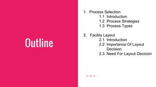 Process Selection and Facility Layout 的图像结果