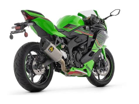 Arrow Competition Titanium Full Exhaust System for Kawasaki Ninja ZX4R ...