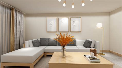 20款温馨舒适现代简约客厅装修效果图-中国木业网